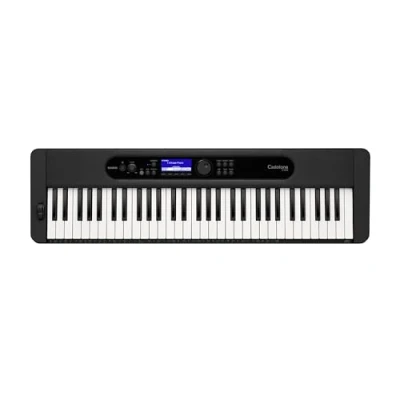 Image de Clavier Casio CT S 400 avec 61 touches et 600 sons Noir