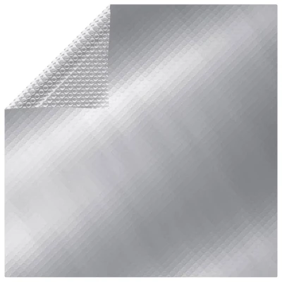 Afbeelding van Zwembadhoes rechthoekig 800x500 cm PE zilverkleurig