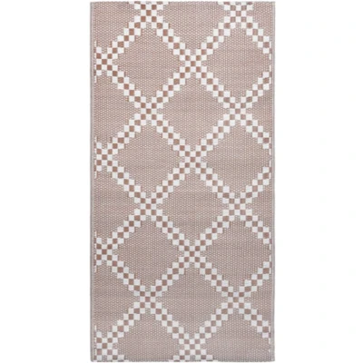 Afbeelding van Buitenkleed 80x150 cm PP bruin