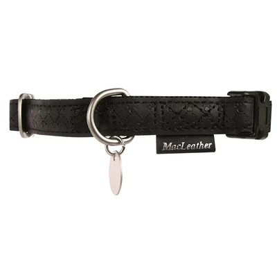 Afbeelding van Macleather Halsband Zwart 20 MMX35 50 CM (391691)