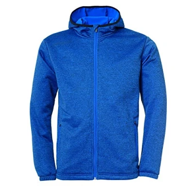 Afbeelding van uhlsport Essential Fleece T shirt voor kinderen, azuurblauw, melange, FR:XXS (maat fabrikant: 128)