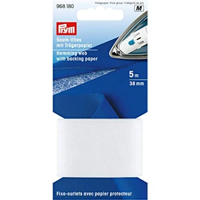 Afbeelding van Prym 5 m vlieszoom met 38 mm brede papierhouder