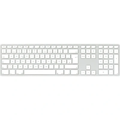 Afbeelding van Matias Wireless USB C keyboard / klavier Mac german silver FK416DCS DE