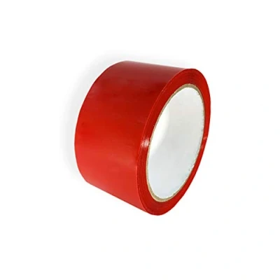 Afbeelding van 6 rollen verpakkingstape 48 mm x 66 m rood (6, rood)