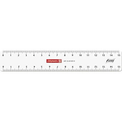 Image de Règle Flexi 15 cm transparent