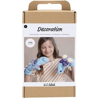 Afbeelding van Creativ Company Hobbyset Decoratie 2 Sokkenmonsters