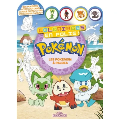 Image de Pokémon Coloriages en folie ! Les de Paldea