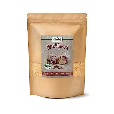 Afbeelding van Biojoy Biologische knoflookgranulaat (1 kg), gedroogde knoflookkorrels (Allium sativum)