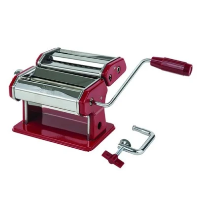 Image de Machine à pâtes manuelle rouge La Bonne Graine lbg21p003