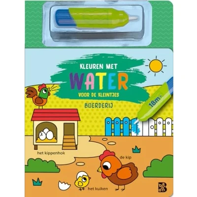Afbeelding van Kleuren met water voor de kleintjes
