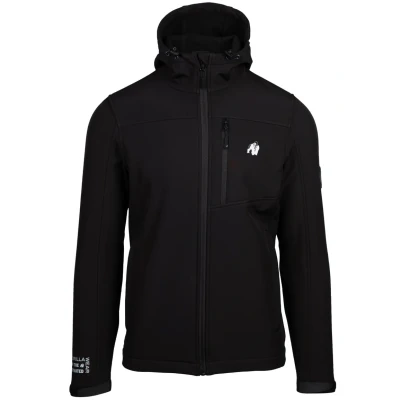 Afbeelding van Gorilla Wear Foster Softshell Outdoorjas, Heren, Maat: XL, Black