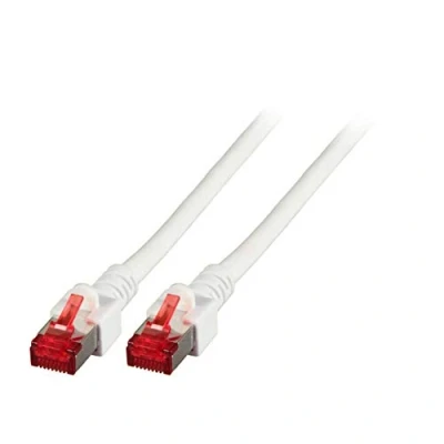 Afbeelding van Techtube Pro Internetkabel S/FTP CAT6 wit 1 meter