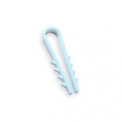 Afbeelding van Kortpack Plugklem Rond Ø8mm. Wit. Wit (100 Stuks)