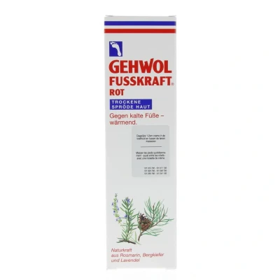 Afbeelding van Gehwol Fusskraft Rood Crème 125 ml