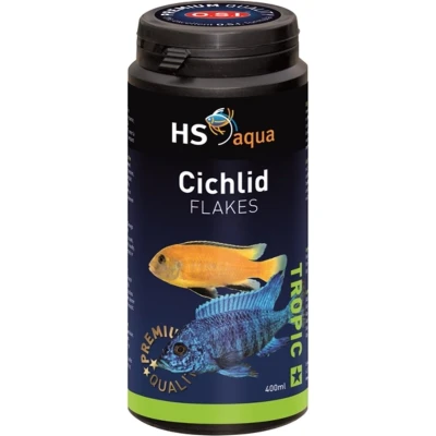 Afbeelding van HS Aqua Cichlid Flakes 400 ml