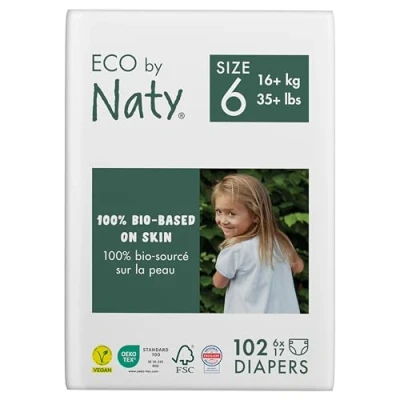 Afbeelding van Naty Baby Luiers Maat 6 (6x17)