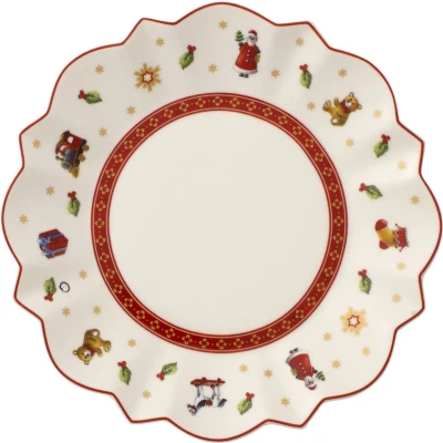 Afbeelding van Villeroy &amp; Boch Gebaksbordje Toy&#039;s Delight ø 17 cm Wit