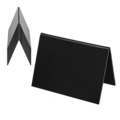 Afbeelding van HMF 46413 krijtbord, 10 stuks, zwart, x 7 cm