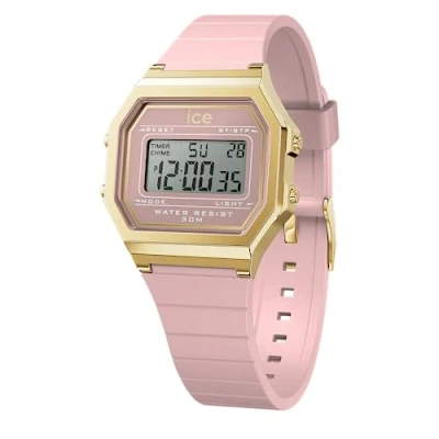 Image de ICE Watch digit retro Blush pink Montre rose pour femme avec bracelet en plastique 022056 (Small)