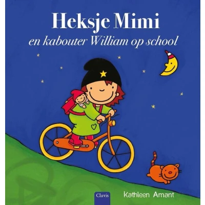 Afbeelding van Heksje Mimi en kabouter William op school