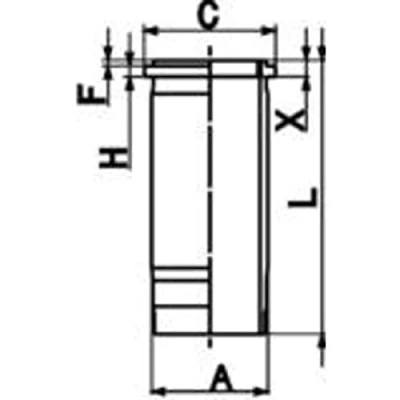 Afbeelding van Kolbenschmidt Cilinderbus/voering O ring 89925110