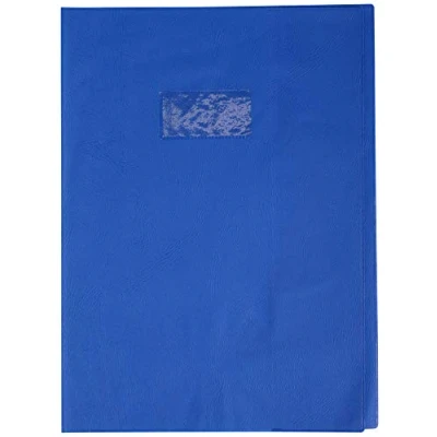 Afbeelding van Clairefontaine 72202 C A4 schrift displaybeschermfolie met etikettenhouder Victoria blauw