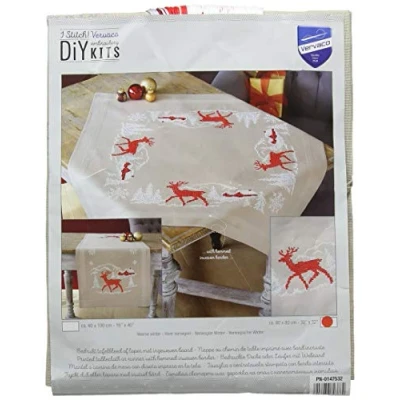 Afbeelding van Tafelkleed kit Noorse winter Vervaco PN 0147532