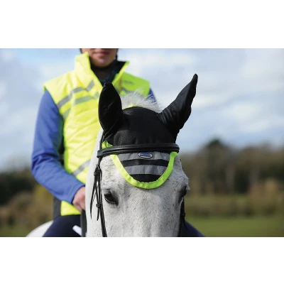 Afbeelding van Weatherbeeta Oornetje Reflective Geel Pony