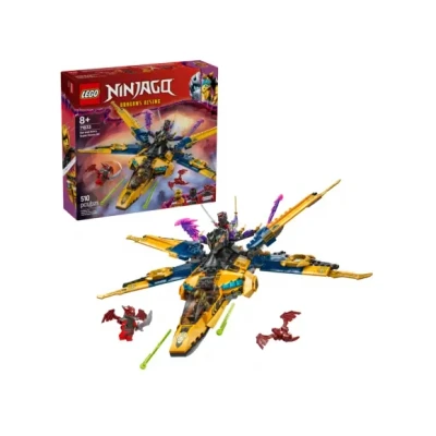 Afbeelding van LEGO NINJAGO Ras en Arins superstormvliegtuig 71833