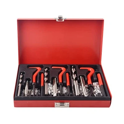 Afbeelding van 88 delige schroefdraadreparatieset Helicoil M6 M8 M10 schroefdraadboor en boor