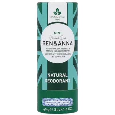 Afbeelding van Ben &amp; Anna Deodorant Stick Mint 40GR