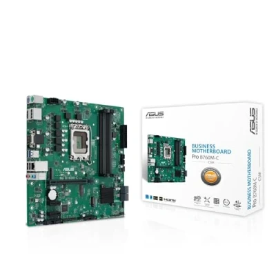 Afbeelding van Asus PRO B760M C CSM Moederbord Socket Intel 1700 Vormfactor Micro ATX chipset Intel® B760