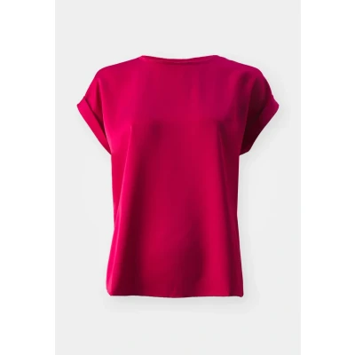 Afbeelding van VILA Viellette Blouse, Dames, Maat: 34, Cerise
