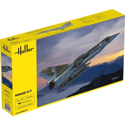 Afbeelding van 1:48 Heller 80493 Mirage IV P Plane Plastic Modelbouwpakket