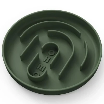 Afbeelding van OHMO Anti schrok voerbak voor katten en puppy&#039;s, geen zuignap (15 cm, klassiek), gezonde voeding, stop opgeblazen honden, antislip, milieuvriendelijke siliconen