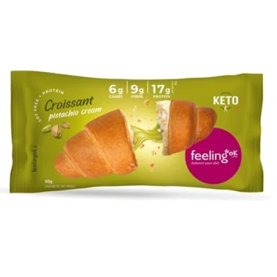 Afbeelding van FeelingOK Croissant Pistachio +Protein (1x55 gr)