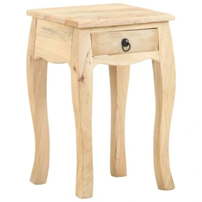 Afbeelding van vidaXL Nachtkastje 28x28x46 cm massief mangohout