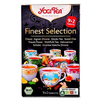 Afbeelding van Yogi Tea Finest Selection biologische thee, 18 theezakjes