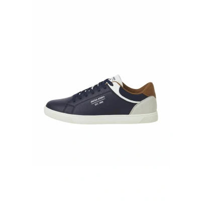 Afbeelding van Jack &amp; Jones Sneaker Sneakers laag, Heren, Maat: 41, Navy blazer Polyester