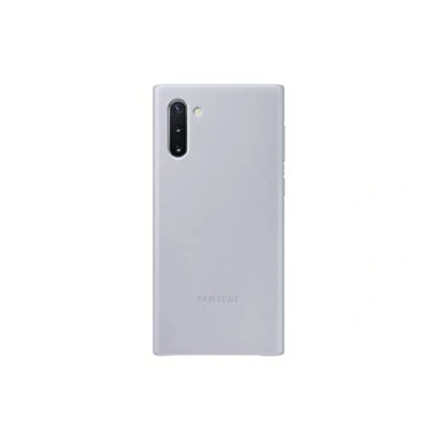 Afbeelding van Samsung Galaxy Note 10 Leather Cover Grey