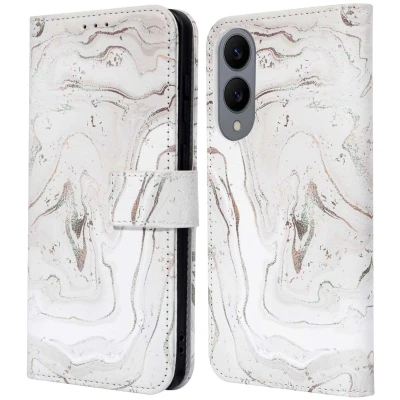 Afbeelding van imoshion Design Bookcase voor de Samsung Galaxy S25 Edge Sandy Marble