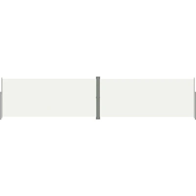 Afbeelding van Tuinscherm uittrekbaar 220x1000 cm crmekleurig