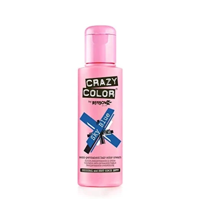 Afbeelding van Renbow Crazy Colour Sky Blue Crème Semi Permanent 100 ml
