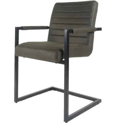 Afbeelding van Home67 Eetkamerstoel Toronto Army Green