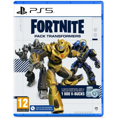 Afbeelding van PlayStation 5 videogame Fortnite Pack Transformers (FR) Downloadcode