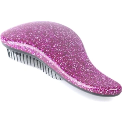Afbeelding van Anti klit borstel Haarborstel Paars Hairbrush Compacte Haar