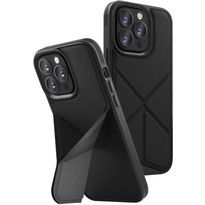 Afbeelding van UNIQ Transforma Back Cover hoesje met MagSafe voor Apple iPhone 13 Pro Zwart