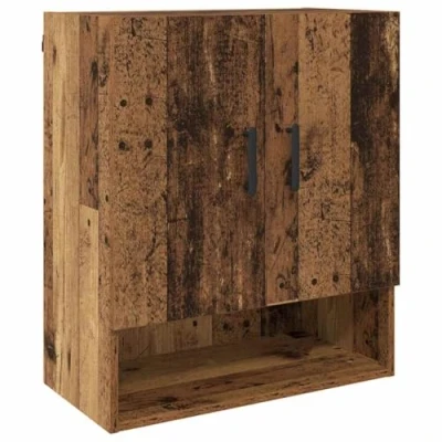 Afbeelding van vidaXL Wandkast Wandgemonteerd Oud hout 60 x 31 70 cm Bewerkt