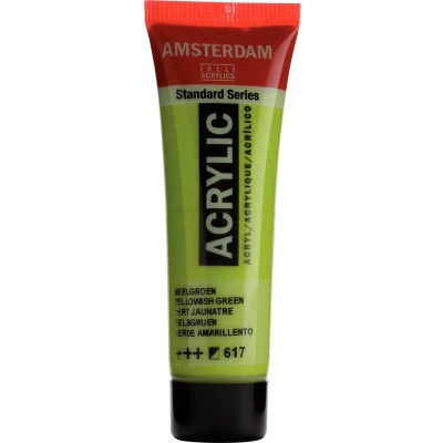 Afbeelding van Acrylverf 617 Geelgroen Amsterdam 20 ml
