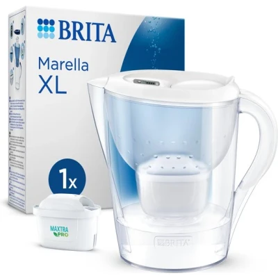 Afbeelding van BRITA Waterfilterkan Marella Wit XL 3,5l